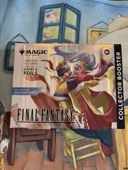 Magic The Gathering-Final Fantasy Collector Booster Omega Box Factory Sealed - Image 1