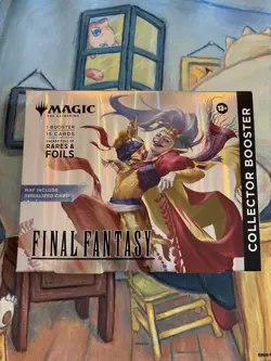 Magic The Gathering-Final Fantasy Collector Booster Omega Box Factory Sealed - Image 2