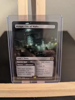 Midgar, City of Mako - BORDERLESS - Final Fantasy FFVII FIN - 0313 - MTG Magic - Image 1