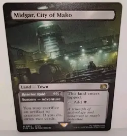 Midgar, City of Mako - BORDERLESS - Final Fantasy FFVII FIN - 0313 - MTG Magic - Image 2