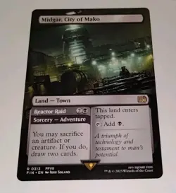 Midgar, City of Mako - BORDERLESS - Final Fantasy FFVII FIN - 0313 - MTG Magic - Image 4