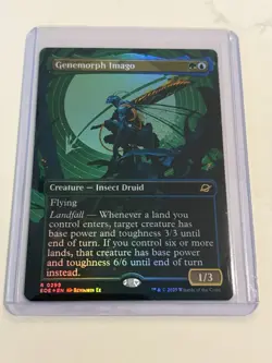 Genemorph Imago Borderless FOIL MTG EoE Nm/M *ON HAND* - Image 1