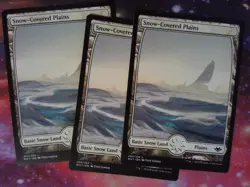 3x Snow-Covered Plains - Modern Horizons - Magic the Gathering - Image 1