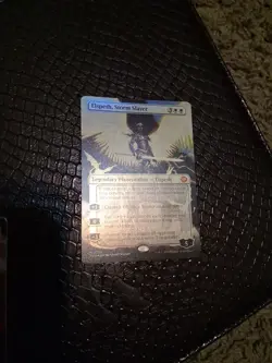 Elspeth, Storm Slayer (Borderless) Tarkir: Dragonstorm Foil - Image 1