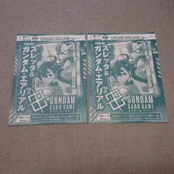Gundam Card Game Resource RP-009 Suletta & Gundam Aerial Set of 5 Unopened JPN - Image 4