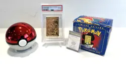 1999 BURGER KING POKEMON - CHARIZARD GOLD CARD - EX MINT PSA 6 - Image 1