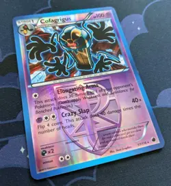 Cofagrigus 57/116 Pokemon Card Reverse Holo Rare BW Plasma Freeze Pokemon TCG NM - Image 4