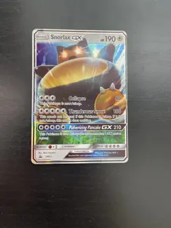 Snorlax GX SM05 SM Promos Holo Card LP p1 - Image 1