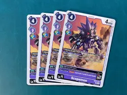 Scopemon BT21-071 Playset World Convergence Digimon Card Game x4 - Image 1