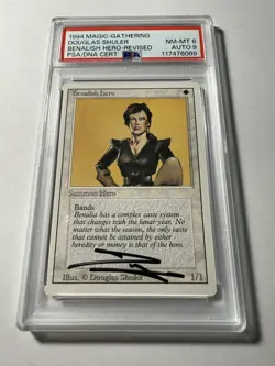 Benalish Hero Revised (PSA 8 NM-MT Card) (PSA 9 Autograph) - Image 2