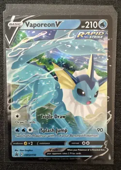 Vaporeon V - SWSH150 - Ultra Rare - SWSH Black Star Promo - Pokemon TCG Card - Image 1
