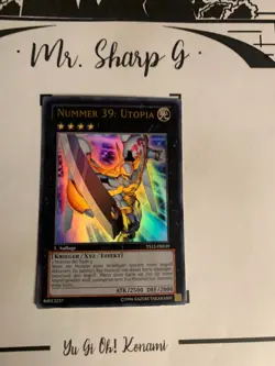 NUMMER 39: UTOPIA - 1. AUFLAGE YS12-DE039 DEUTSCH Yu-Gi-Oh! CARD ULTRA RARE 2012 - Image 2