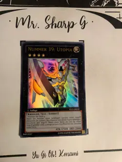 NUMMER 39: UTOPIA - 1. AUFLAGE YS12-DE039 DEUTSCH Yu-Gi-Oh! CARD ULTRA RARE 2012 - Image 3