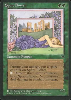 Spore Flower - Light Play MTG Fallen Empires - Image 1