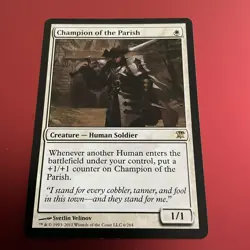 MTG - 1x Champion of the Parish - Innistrad - NM/LP - Rare, Magic The Gathering - Image 2