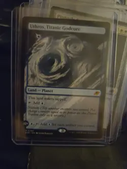 NM In Hand Uthros, Titanic Godcore Ships Now EOE Mythic Artifact Ramp Land MTG - Image 1