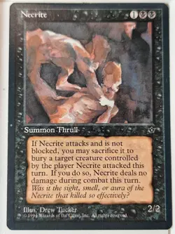 Necrite (Tucker) - Magic the Gathering MTG Nice! - Image 1