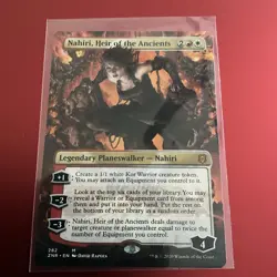 MTG Nahiri, Heir of the Ancients Borderless - Zendikar Rising #282 NM - Image 1