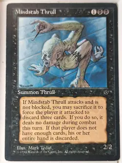 Mindstab Thrull (Tedin) - Magic the Gathering MTG Nice! - Image 1