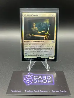 Weapons Vendor 0040 (Foil) Final Fantasy FIN MTG FFVII - Image 1