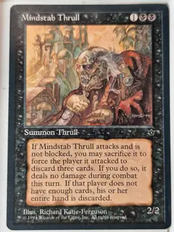 Mindstab Thrull (Kane-Ferguson) - Magic the Gathering MTG Nice! - Image 1