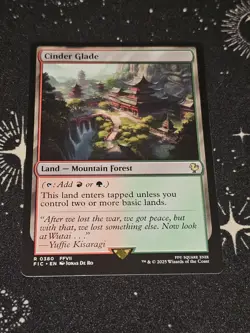 Cinder Glade 380, Final Fantasy REG, FIC MTG TCG - Image 1