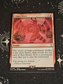 Chaos Warp 291, Final Fantasy REG, FIC MTG TCG - Image 1