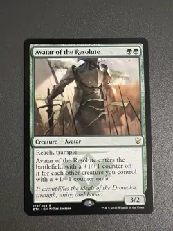MTG Avatar of the Resolute - Dragons of Tarkir #175 - Image 1