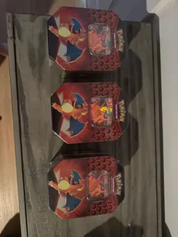 Pokemon TCG Hidden Fates Charizard GX Tin Factory Sealed - Image 1
