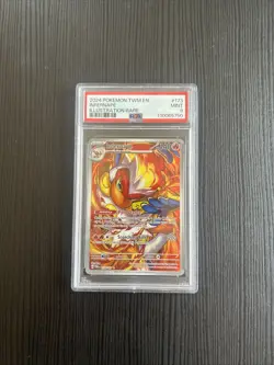 Infernape 173/167 Pokemon Twilight Masquerade Illustration Rare PSA 9 - Image 1