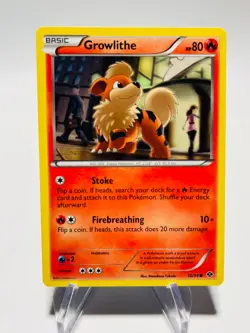 GROWLITHE 2012 Pokemon Next Destinies Common POKEMON 10/99 - Image 1