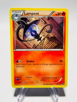 LAMPENT 2012 Pokemon Next Destinies Uncommon POKEMON 19/99 - Image 1