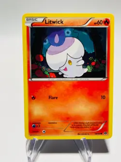 LITWICK 2012 Pokemon Next Destinies Common POKEMON 18/99 - Image 1