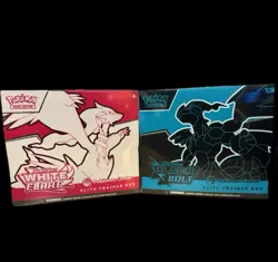 Pokemon Center Black Bolt & White Flare Elite Trainer Box ETB Set Sealed - Image 1