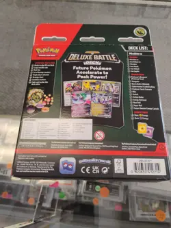 NEW Pokemon Deluxe Battle Deck MIRAIDON ex Factory Sealed Box Ready To Play Deck - Image 4