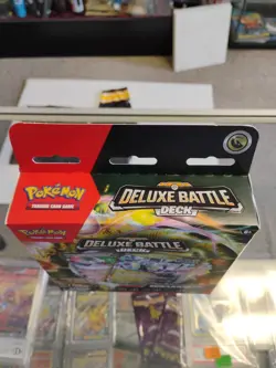 NEW Pokemon Deluxe Battle Deck MIRAIDON ex Factory Sealed Box Ready To Play Deck - Image 3