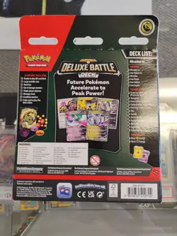NEW Pokemon Deluxe Battle Deck MIRAIDON ex Factory Sealed Box Ready To Play Deck - Image 4