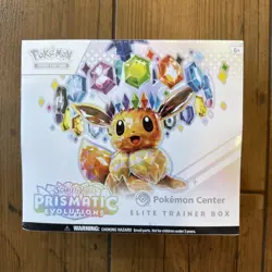 Prismatic Evolutions Pokemon Center Elite Trainer Box PC ETB New Sealed - Image 1