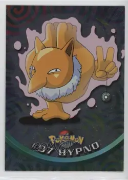 Hypno Italian Silver Foil Topps Pokemon TV Animation Edition Series 2 #97 04qn - Image 1