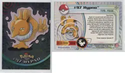 Hypno Italian Silver Foil Topps Pokemon TV Animation Edition Series 2 #97 04qn - Image 3