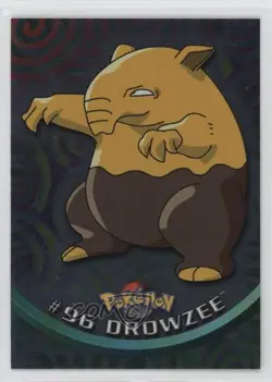 Drowzee Italian Silver Foil Topps Pokemon TV Animation Edition Series 2 #96 04qn - Image 1