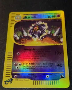 Pokemon SKYRIDGE - #30/144 Starmie - Reverse Holo - ENG - Lightly Played+ - Image 3