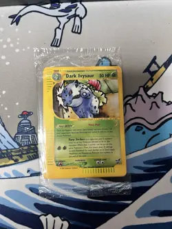 Dark Ivysaur 6/9 2003 Best of Game Promo SEALED PACK WOTC Pokemon Non Winner - Image 1