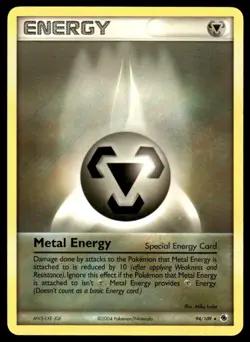 Pokemon TCG EX Battle Stadium #94/109 Metal Energy (Special) LP - Image 1