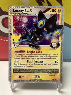 Pokemon TCG Celebrations 25th Anniversary Luxray Gl Lv.X 109/111 Mint - Image 1
