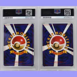 Pokemon Japanese Banned Koga's Ninja Trick & Sabrina's Gaze PSA 9 Mint - Image 2