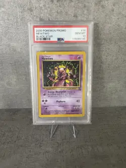 2000 Pokemon Promo Black Star #14 Mewtwo - PSA 10 Gem Mint (POP 310) - Image 1