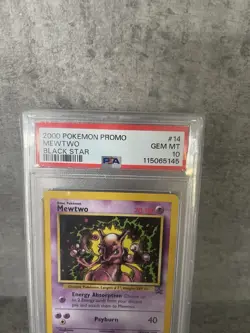 2000 Pokemon Promo Black Star #14 Mewtwo - PSA 10 Gem Mint (POP 310) - Image 2