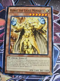Kuraz the Light Monarch YS14-ENA03 Common 1st Edition Near Mint Yugioh - Image 1