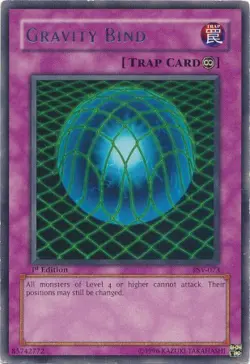 Gravity Bind - PSV-073 - Rare NM Pharaoh's Servant Yugioh - Image 1